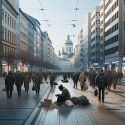 Jablonec zpřísňuje žebrání: Zákaz na náměstích a v parcích