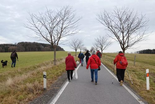 obrázek:Novoroční výstup na Kukačku 1. ledna